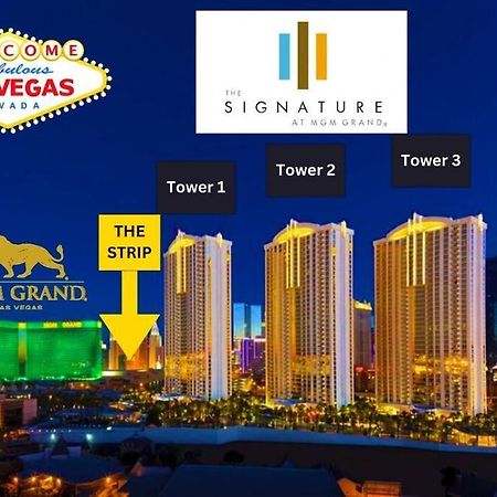 32Nd Flr Penthouse @Mgm Signature 1Bed, No Fee Las Vegas Eksteriør billede